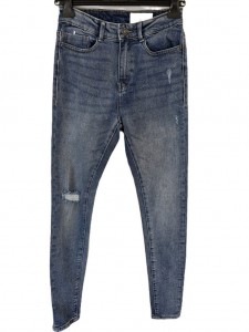 Ženske modre jeans hlače S