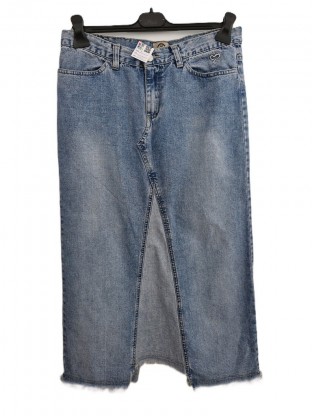 Žensko dolgo jeans krilo M/L