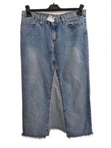 Žensko dolgo jeans krilo M/L