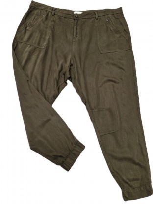Ženske zelene hlače 3XL/4XL
