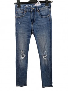 Dekliške modre jeans hlače 10-11 L