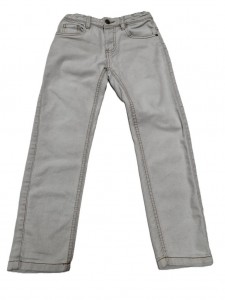 Fantovske svetlo sive jeans slim hlače 7-8 L