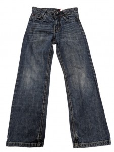 Fantovske jeans hlače 8-9 L