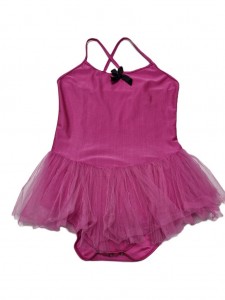 Dekliški dres s krilom 9-10 L