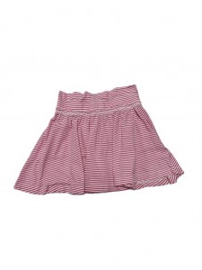 Dekliško krilo z roza črtami 7-8 L