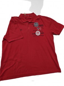Moška rdeča polo majica 3XL