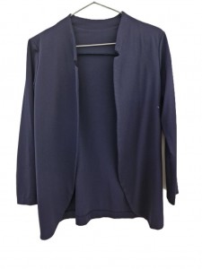 Ženski moder blazer  S
