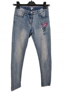 Dekliške jeans hlače 10-11 L