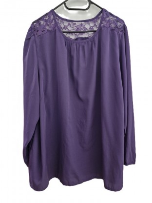 Ženska vijolična bluza 3XL