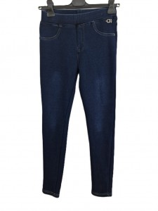 Dekliške jegging znotraj kosmatene hlače 15-16 L