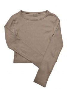 Dekliška rebrasta majica 10-11 L