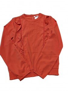 Dekliška bluza z volančki 13-14 L