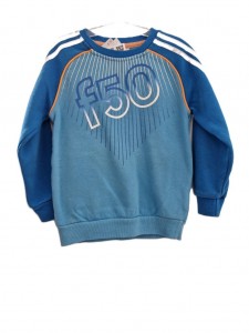 Fantovski moder pulover Adidas 2-3 L