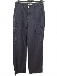 Ženske hlače z žepi ob strani in širokimi hlačnicami Zara XS
