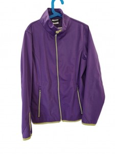 Dekliški vijoličen windstoper 11-12 L