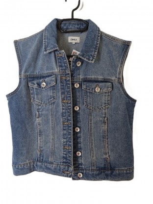 Ženski jeans brezrokavnik M