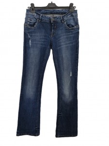 Ženske modre jeans hlače S