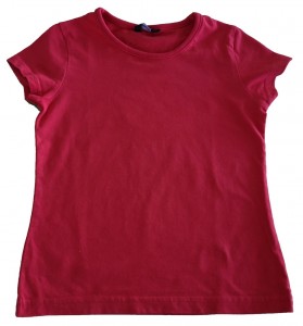 Rdeča kratka majica George 5-6 L