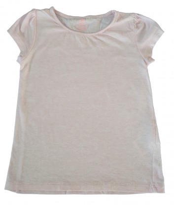 Roza kratka majica H&M 5-6 L