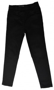 Črne dolge jeans hlače Matalan 5-6 L