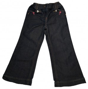 Modre dolge jeans hlače George 4-5 L