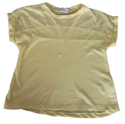 Rumena kratka majica z zvezdicami Zara 4-5 L
