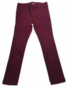 Dolge vijolične jeans hlače Bluezoo 4-5 L