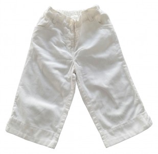 Lahke poletne lanene bele hlače Next 4-5 L