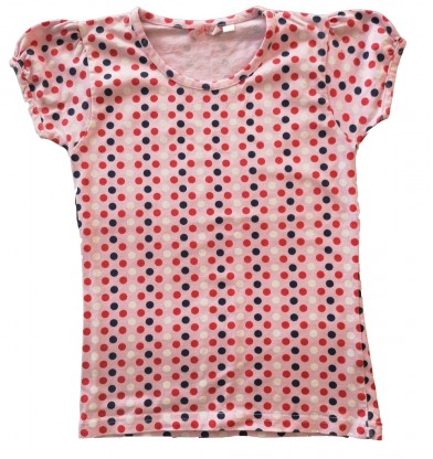 Roza kratka majica s pikami miss e-vie 9-10 L