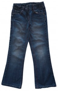 Dolge modre jeans hlače Next 8-9 L