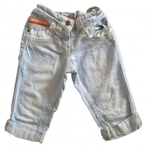 Modre jeans 3/4 hlače Cherokee