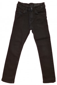 Dolge črne jeans hlače H&M