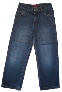 Dolge modre jeans hlače Cherokee 9-10 L