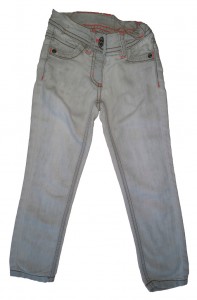 Dolge sive jeans hlače Next 3-4 L