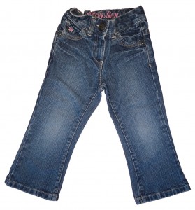 Dolge modre jeans hlače Next 3-4 L