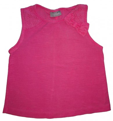 Roza majica brez rokavov Matalan 3-4 L