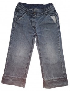Dolge modre jeans hlače 18-24 M