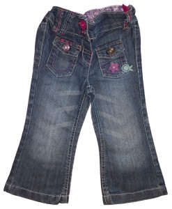 Dolge modre jeans hlače Cherokee 18-24 M
