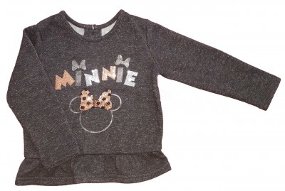 Temno siv pulover Minnie Disney 18-24 M