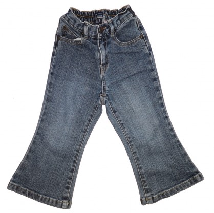 Modre dolge jeans hlače Gap 18-24 M