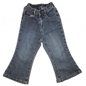 Modre dolge jeans hlače Gap 18-24 M