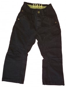 Črne dolge hlače široke 4-5 L