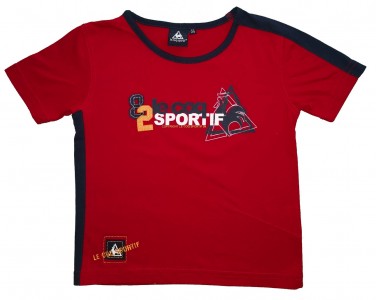 Rdeča kratka majica Le coq sportife