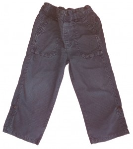 Temno modre dolge hlače široke 3-4 L