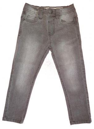 Sive dolge jeans hlače ozke DenimCo