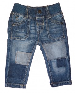 Dolge modre jeans hlače F&F