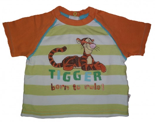 Oranžno-zelena kratka majica Disney tigger George