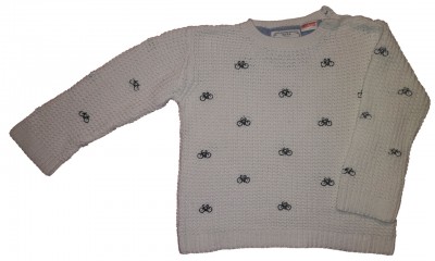 Bel pleten pulover kolesa Zara