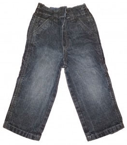 Dolge modre jeans hlače 18-24 M