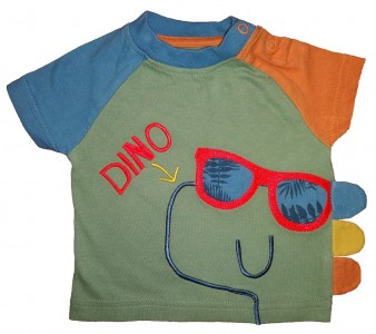 Pisana kratka majica Dino Nutmeg